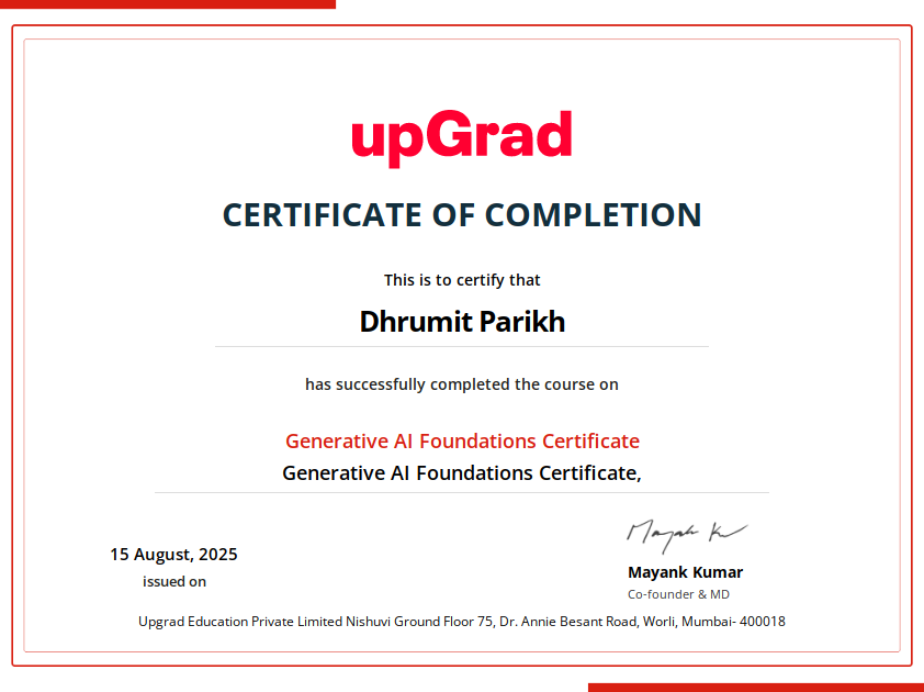 Certificate Image